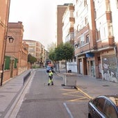 Calle Puente Mayor de Valladolid, donde se han producido los hechos.