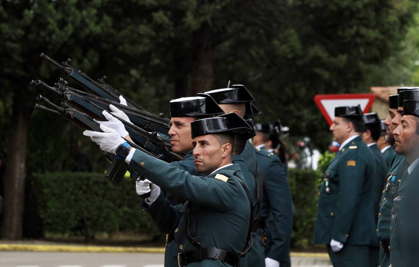 El homenaje de la Guardia Civil a 55 agentes fallecidos