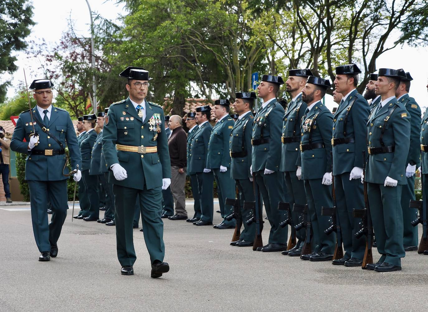 El homenaje de la Guardia Civil a 55 agentes fallecidos