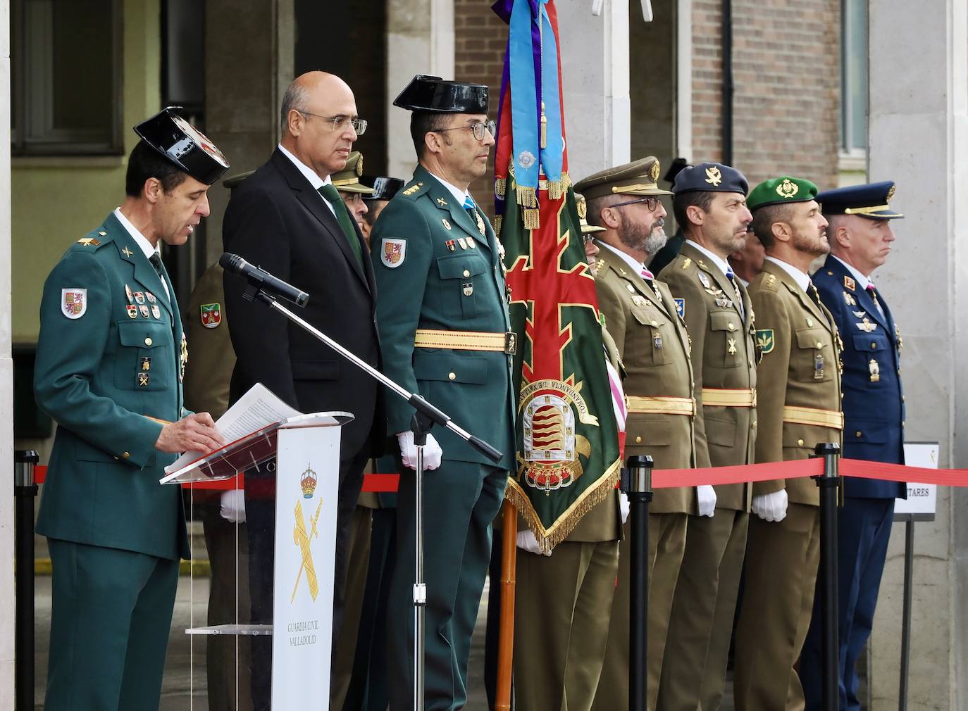 El homenaje de la Guardia Civil a 55 agentes fallecidos