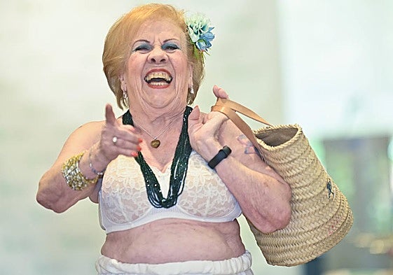 Imágenes del desfile de lencería para mujeres operadas de cáncer de mama