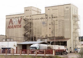 Fábrica de piensos Nanta en la localidad vallisoletana de Tudela de Duero.