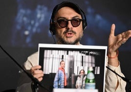 El director Kirill Serebrennikov, durante la rueda de prensa en Cannes.