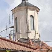 La iglesia de la Vera Cruz pasa por el quirófano: nuevo tejado y adiós a las humedades