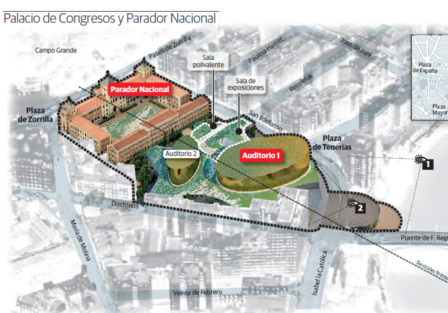 Infografía del proyecto publicada en El Norte en el año 2010.