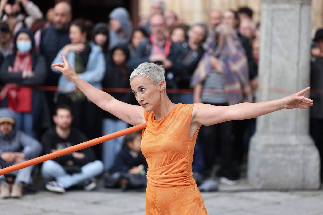 La Corcoles (Cataluña) / Aida Barrio en la Plaza de San Pablo