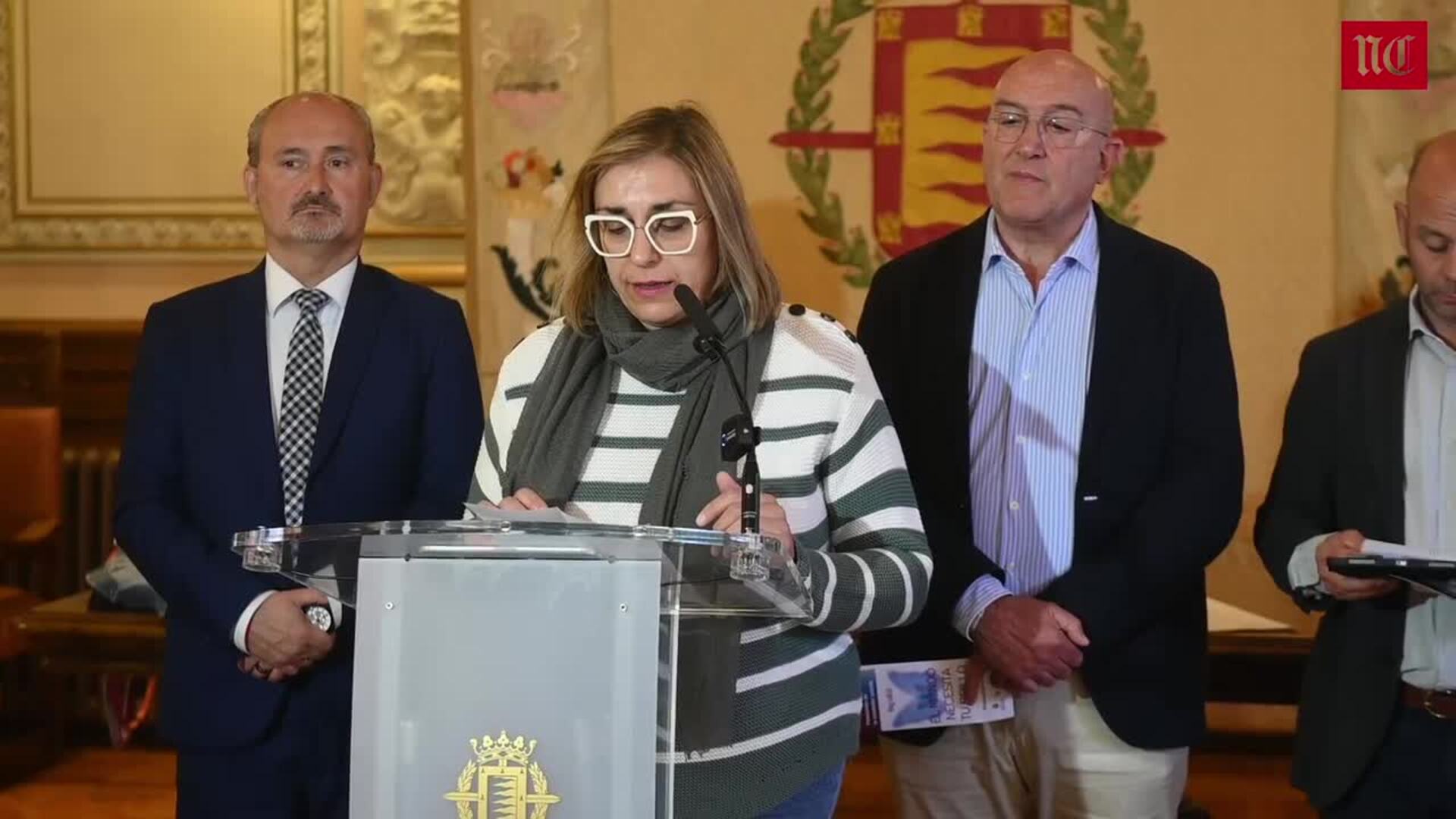 La campaña de prevención de suicidios en Valladolid