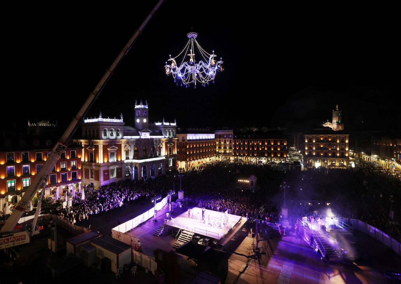 Las imágenes de la espectacular Cristal Palace en la Plaza Mayor