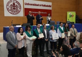 Graduación de los titulados de la Escuela Agraria de Palencia