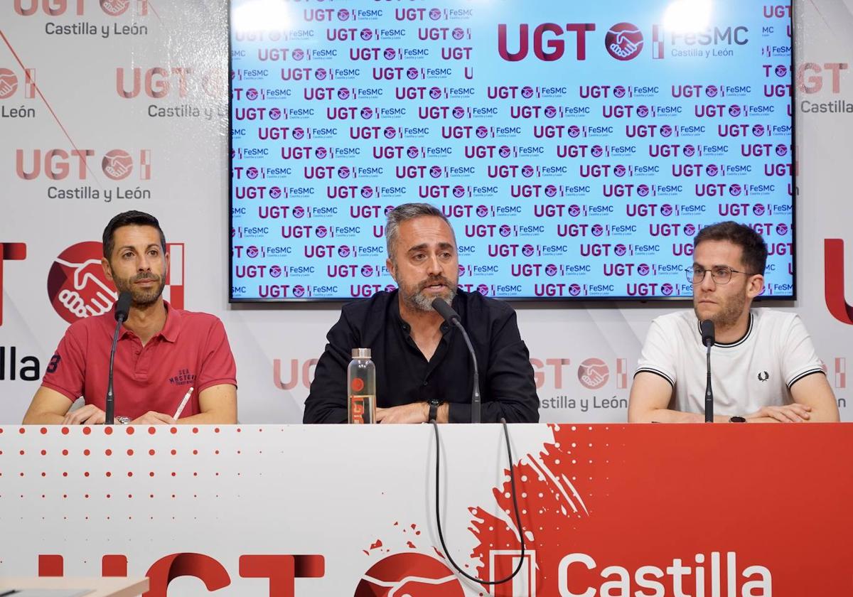 Héctor Yagüez, durante la rueda de prensa ofrecida este viernes.