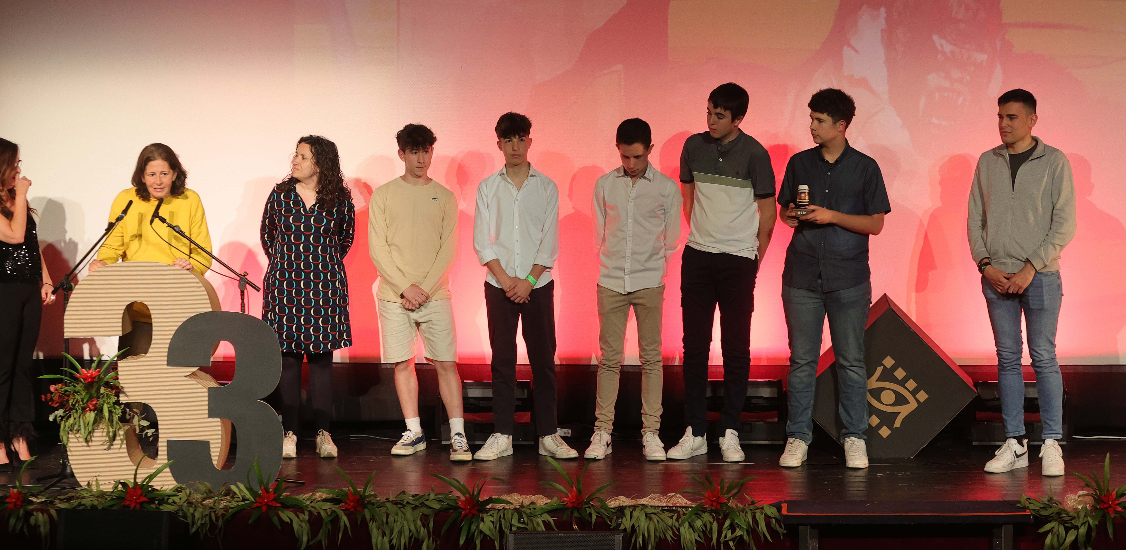 Entrega de premios de la 33 Muestra de Cine de Palencia