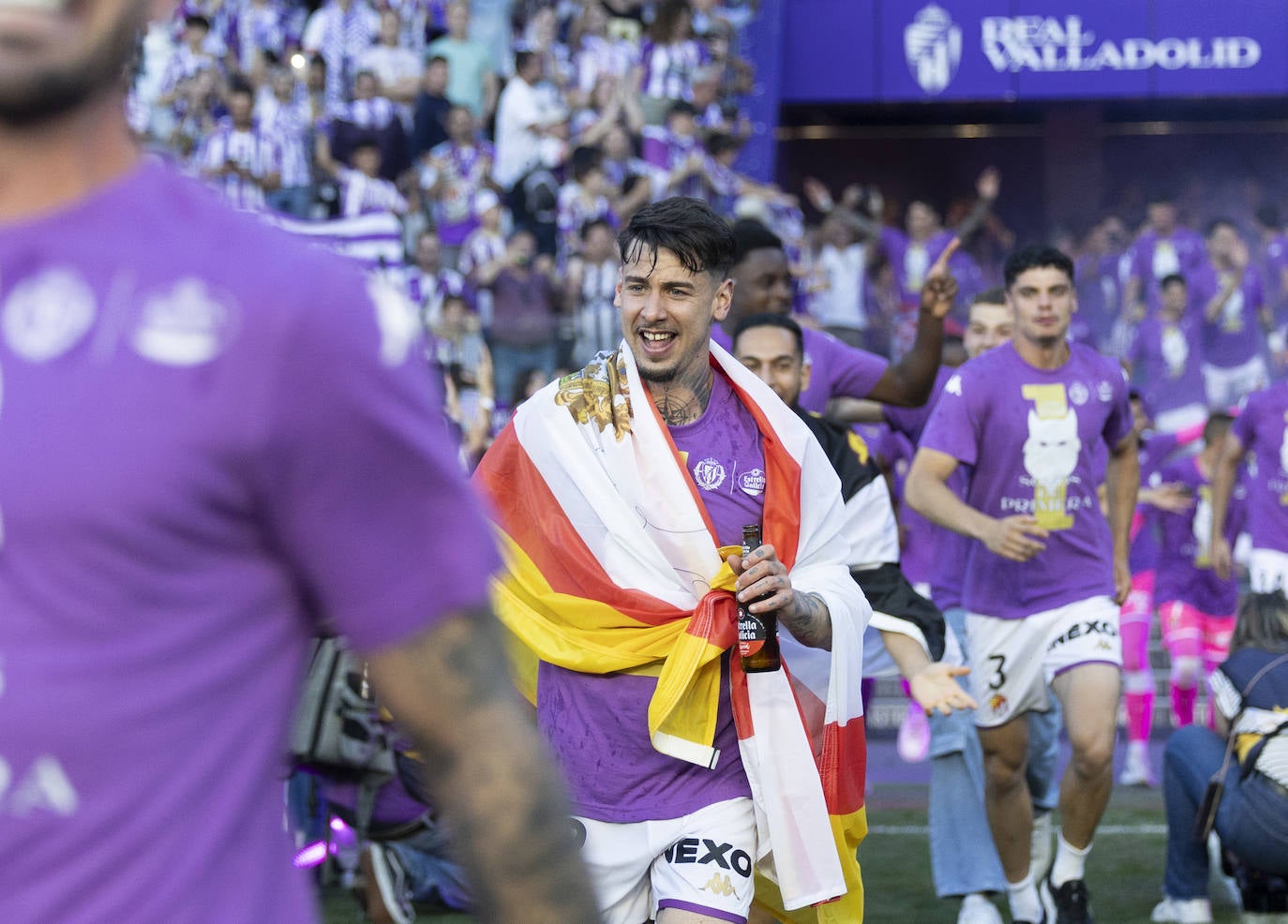 Fiesta sobre el césped de Zorrilla