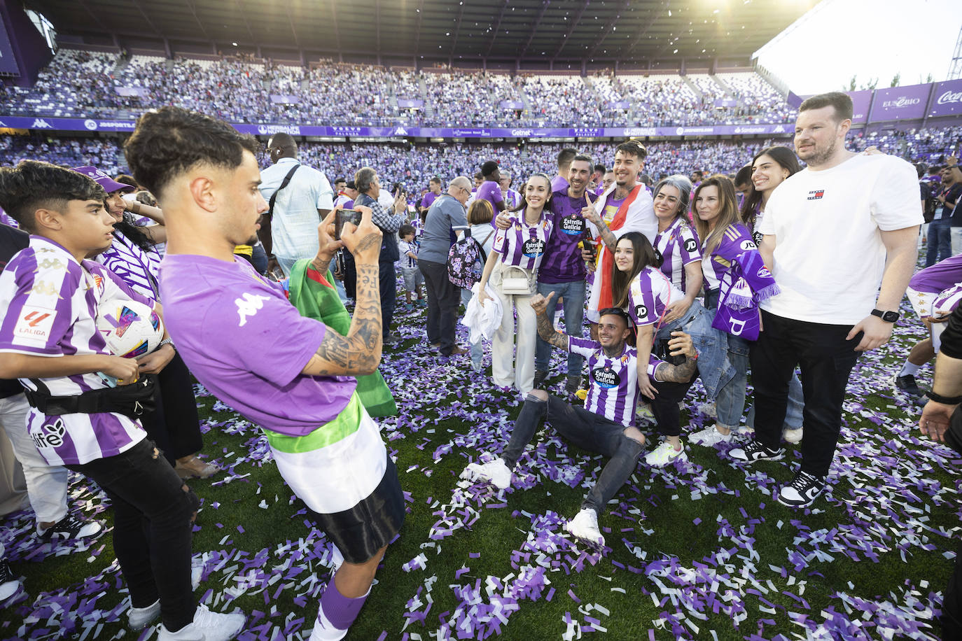 Fiesta sobre el césped de Zorrilla