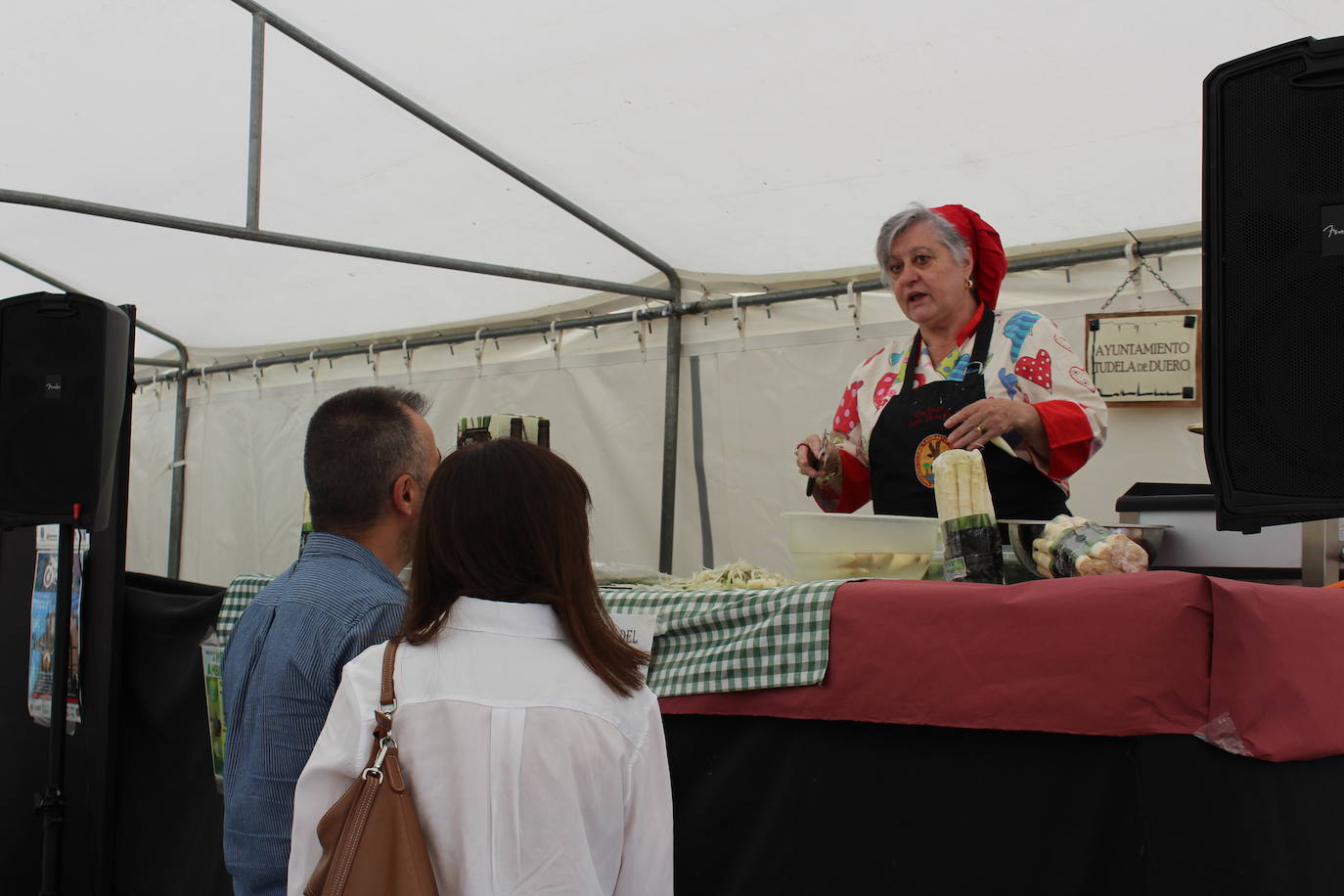 Las imágenes de la despedida de la Feria del Espárrago en Tudela de Duero