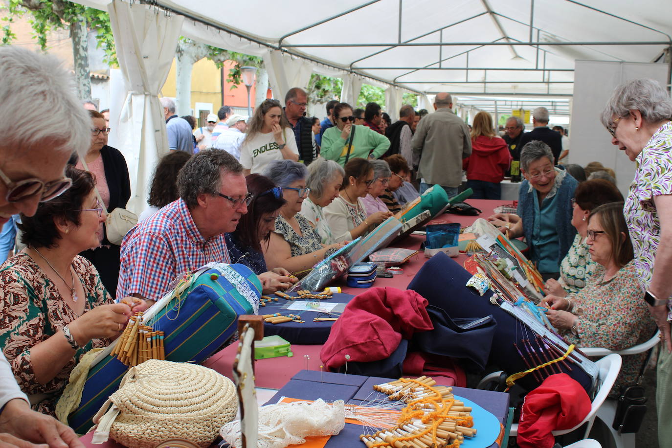 Las imágenes de la despedida de la Feria del Espárrago en Tudela de Duero