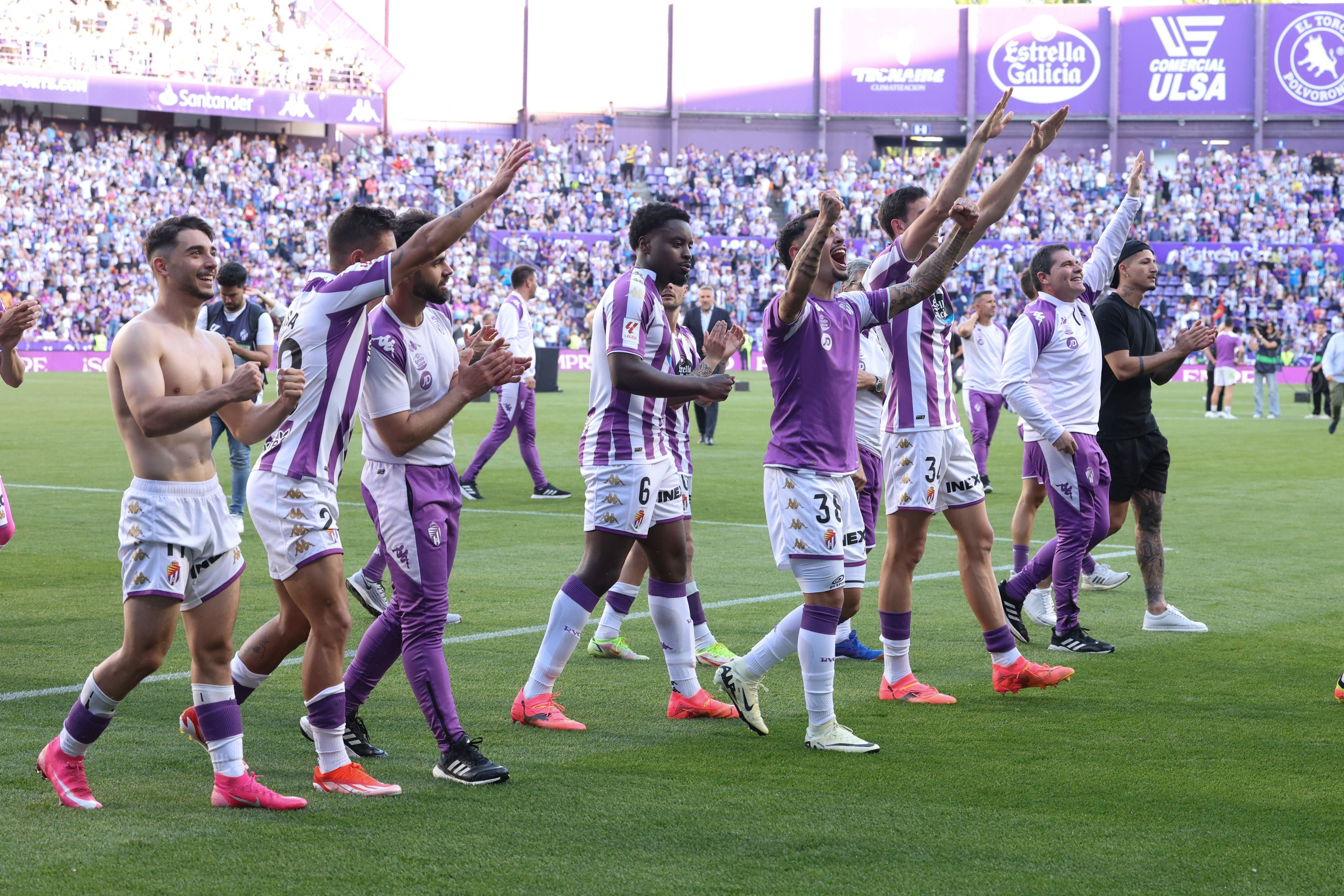 Fiesta sobre el césped de Zorrilla