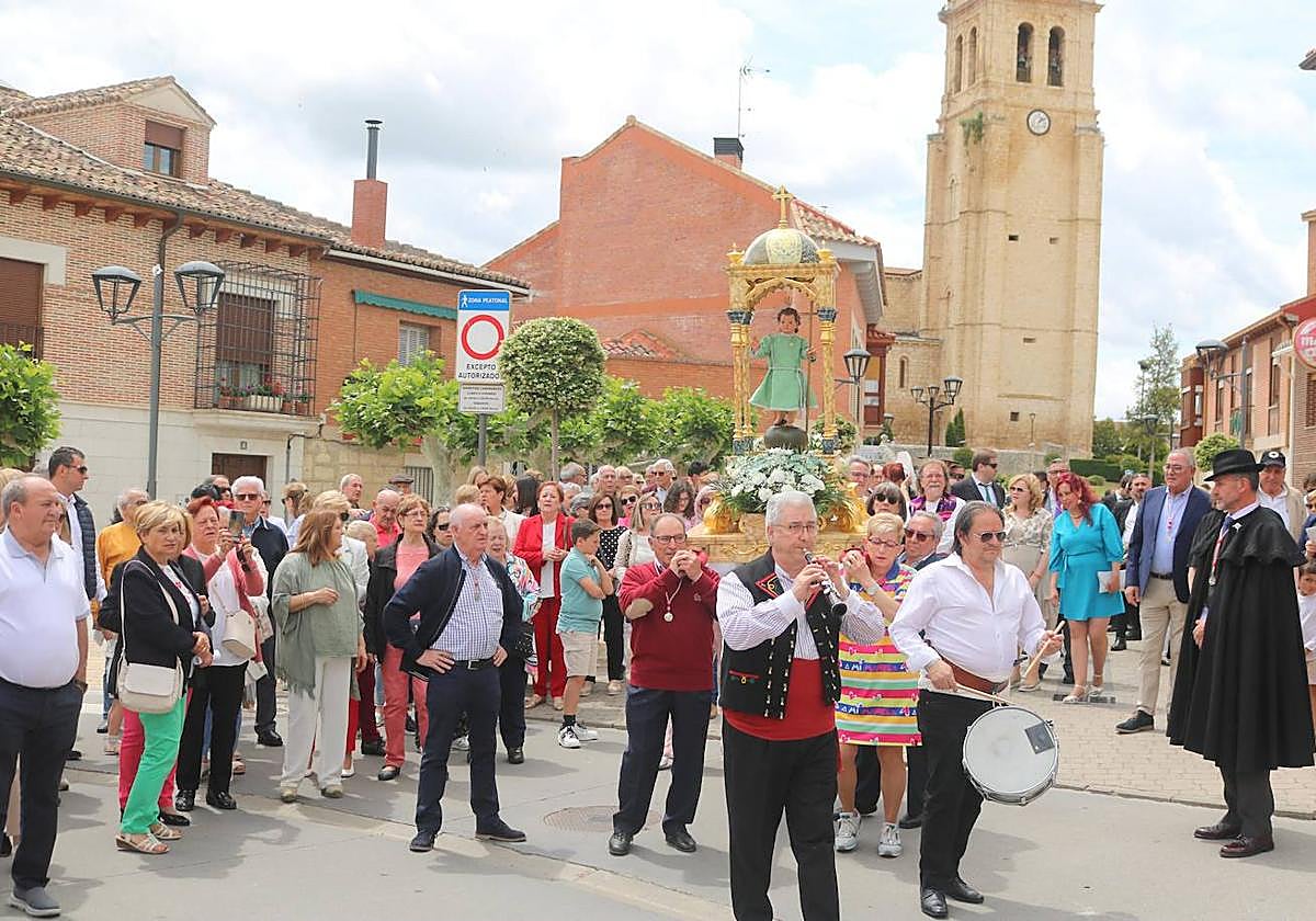Celebración del Bautizo del Niño en Villamuriel.