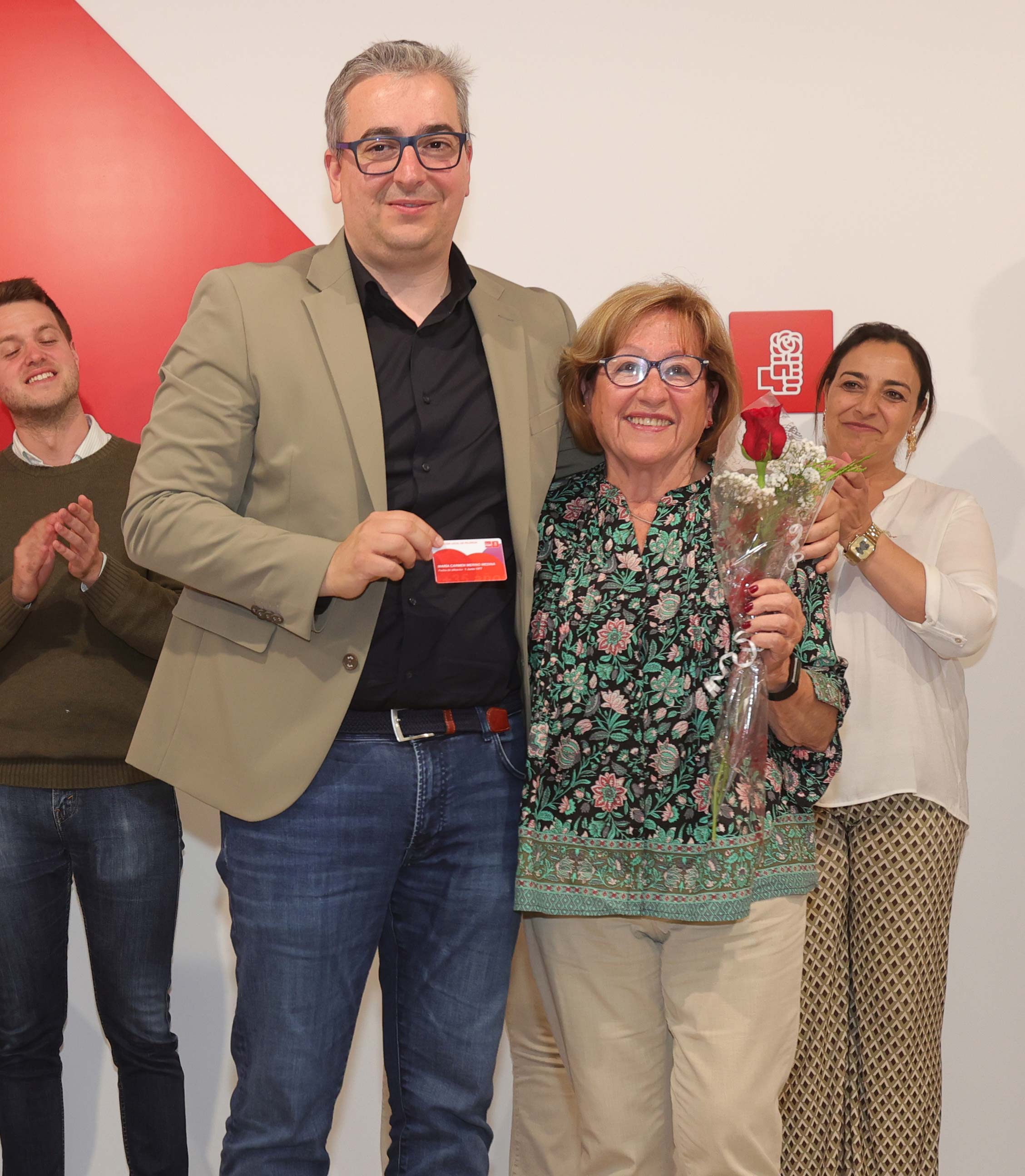 Homenaje del PSOE a sus militantes históricos