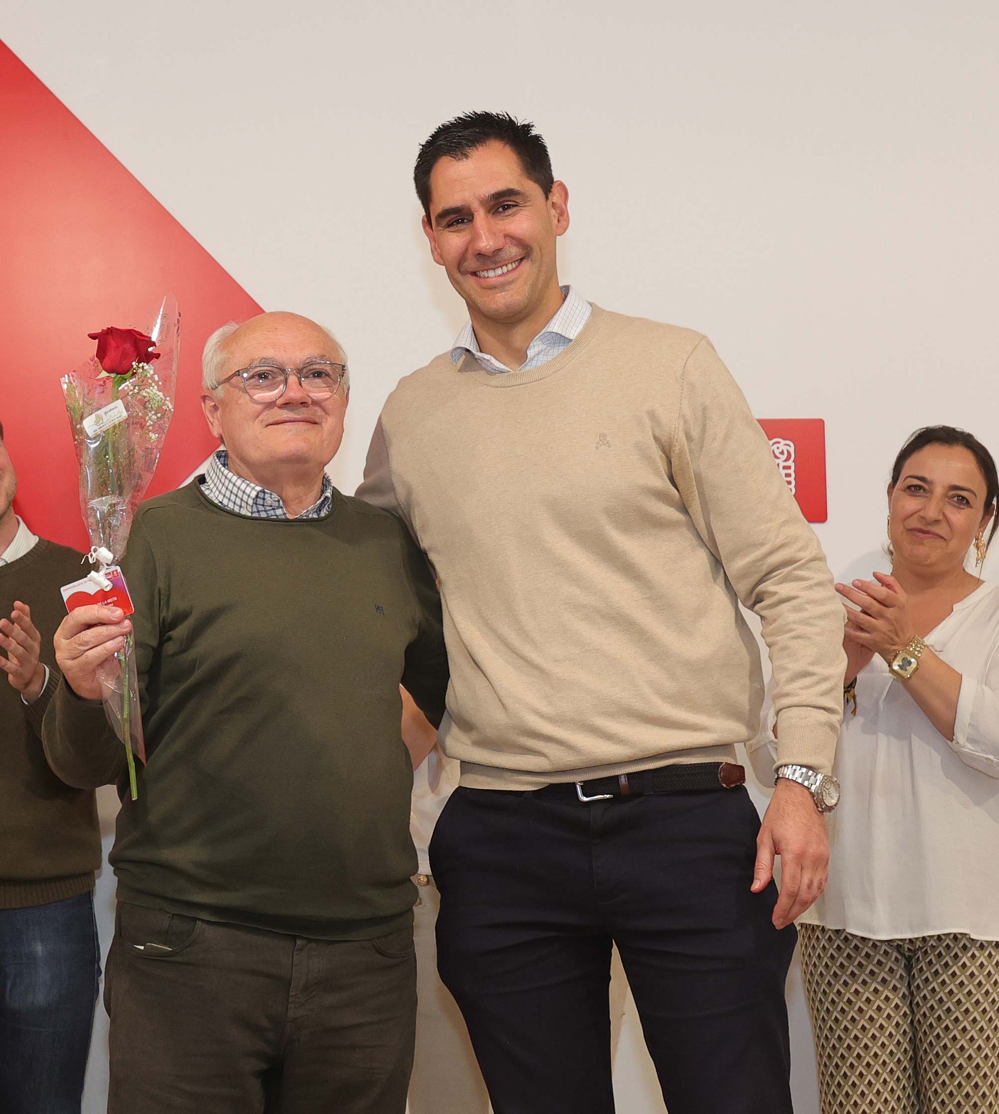 Homenaje del PSOE a sus militantes históricos