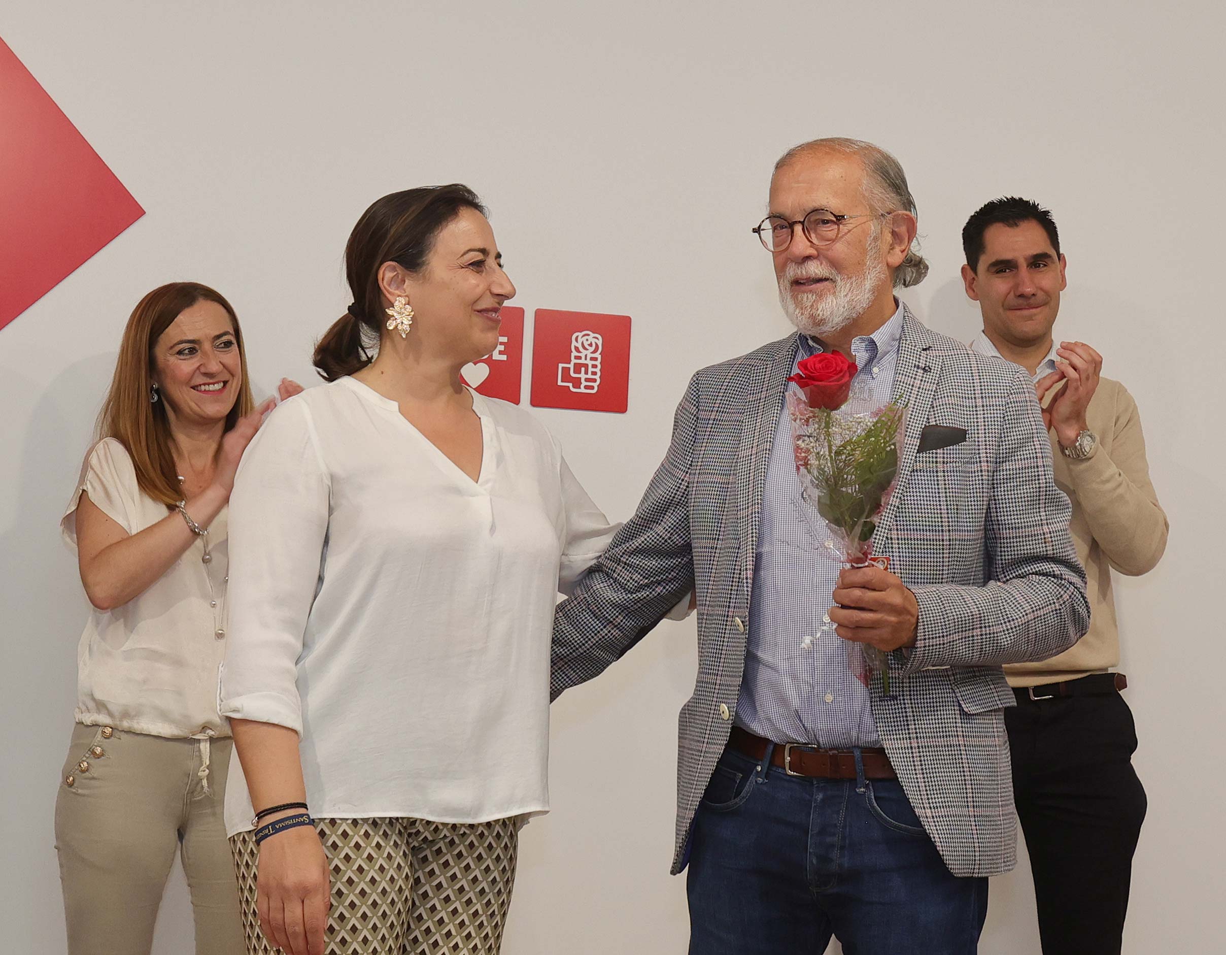 Homenaje del PSOE a sus militantes históricos