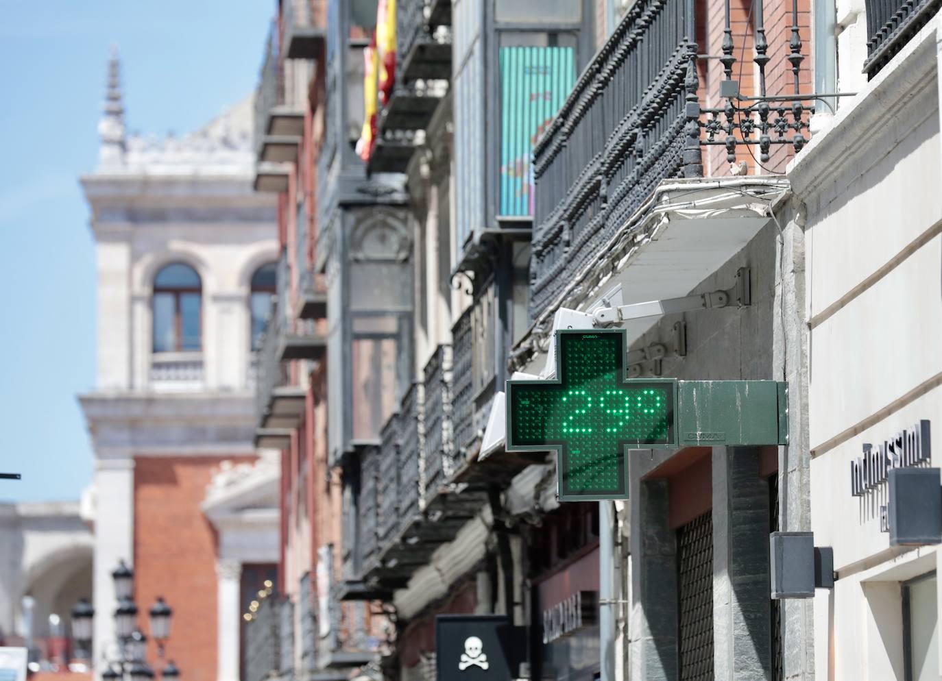 Buenas temperaturas y ambiente primaveral en Valladolid