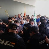 Penas de cárcel para los ganaderos que asaltaron la sede de la Junta