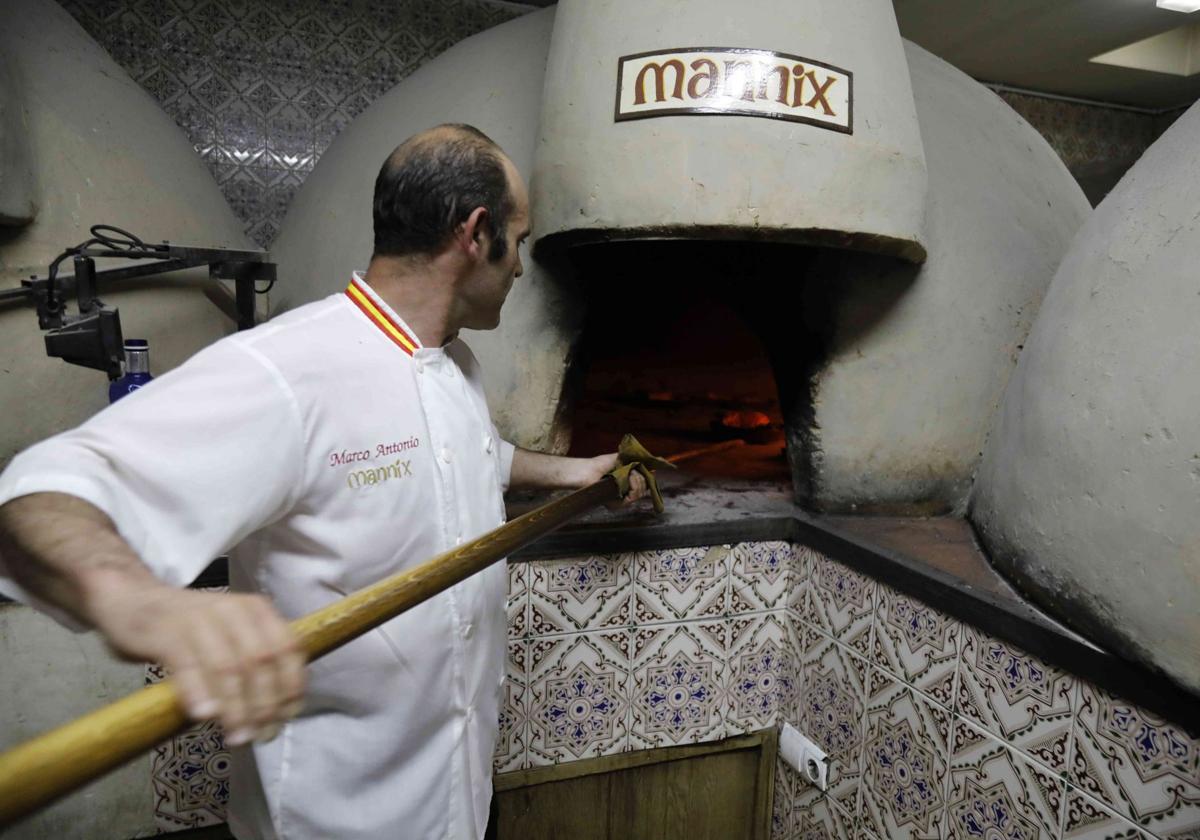 Marco Antonio García Hernando, del restaurante Mannix de Campaspero.