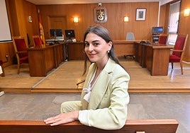 La jueza de Primera Instancia e Instrucción de Medina del Campo, Marta Campo.