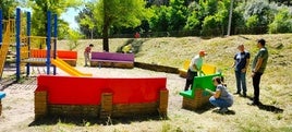 Participantes en la jornada organizada en Fuente el Sol.