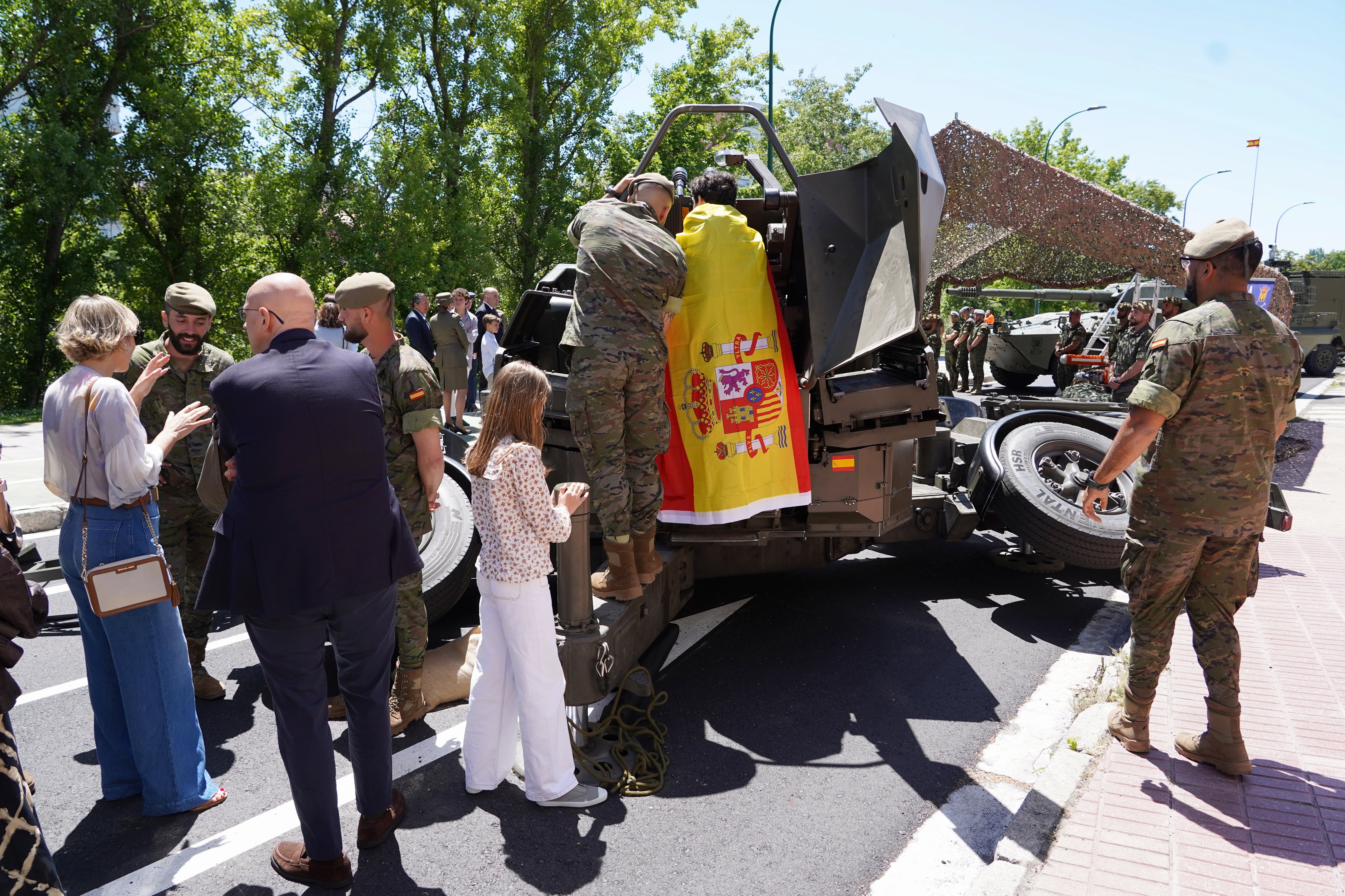 Día de las Fuerzas Armadas en Valladolid