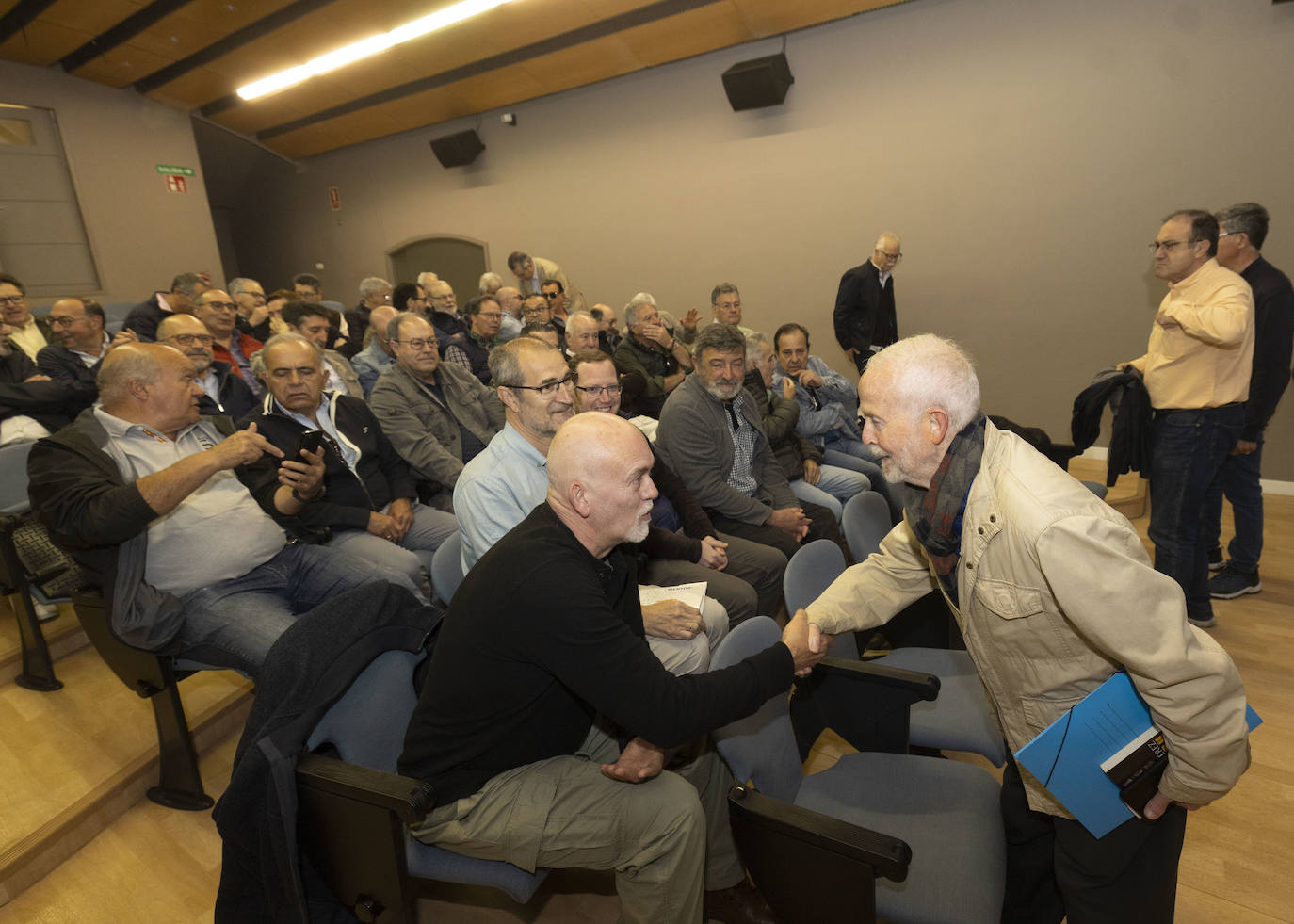 Homenaje a Ángel Cerrato Álvarez, profesor del CCV Maristas