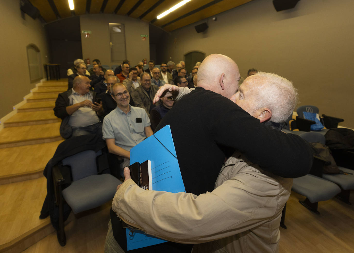 Homenaje a Ángel Cerrato Álvarez, profesor del CCV Maristas
