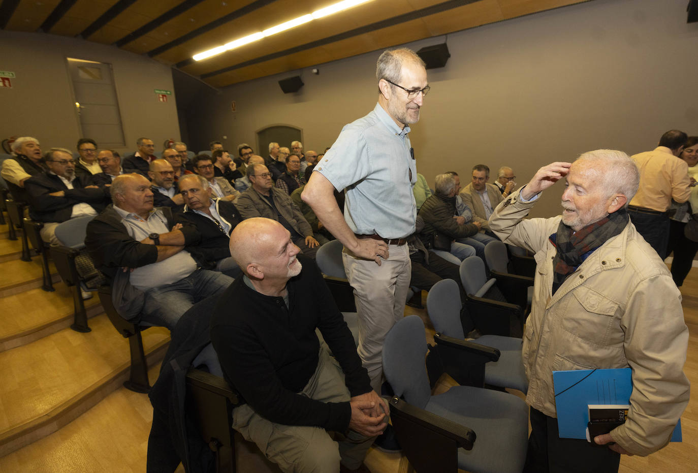 Homenaje a Ángel Cerrato Álvarez, profesor del CCV Maristas