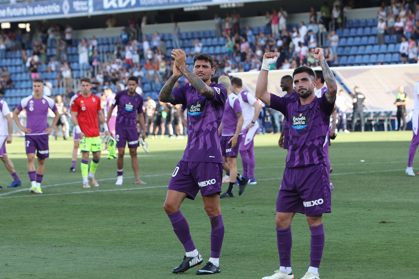 Las imágenes del último partido de la temporada del Real Valladolid