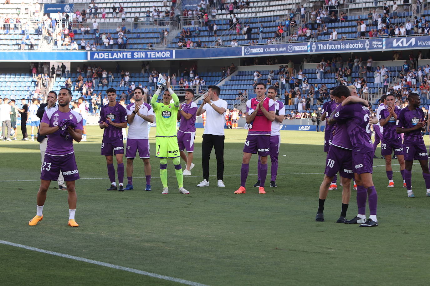 Las imágenes del último partido de la temporada del Real Valladolid