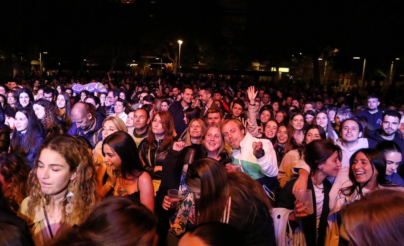 Concierto de Marlon en el parque del Salón