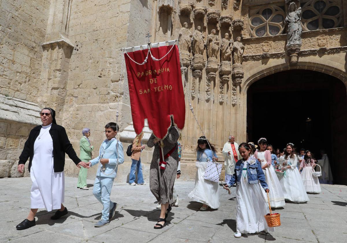 Procesión del Corpus Christi en Palencia