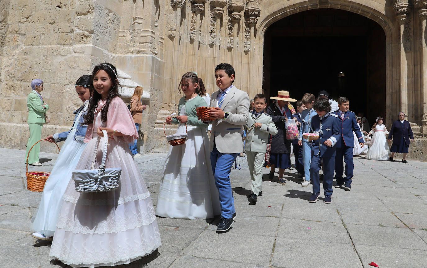 Procesión del Corpus Christi en Palencia