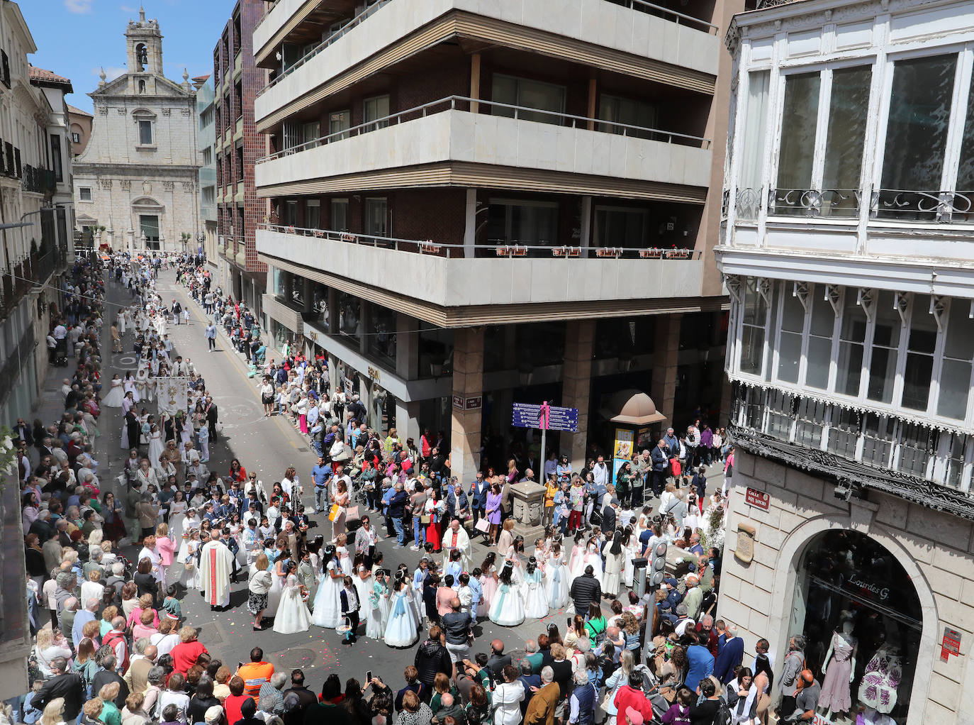 Procesión del Corpus Christi en Palencia