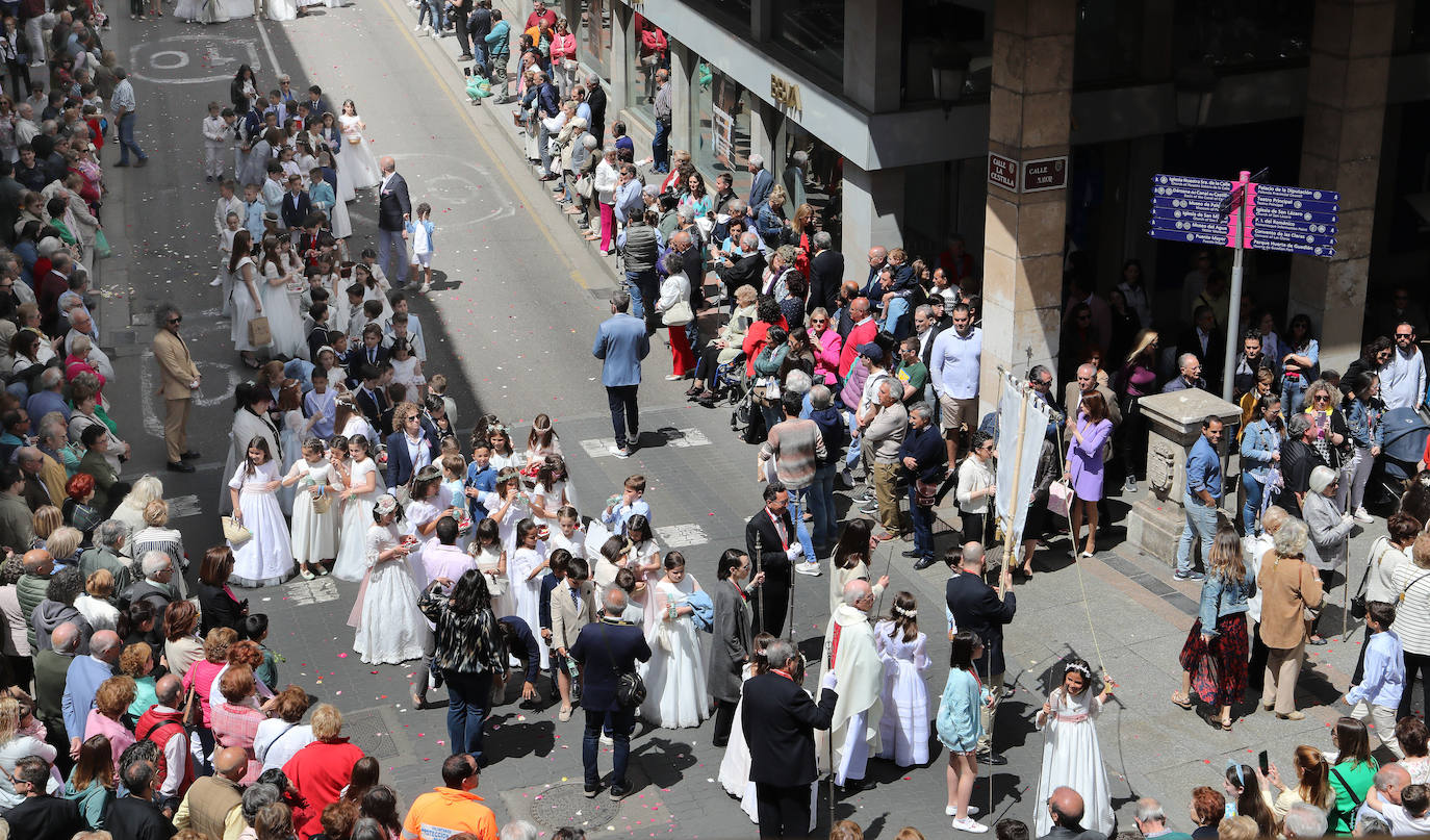 Procesión del Corpus Christi en Palencia