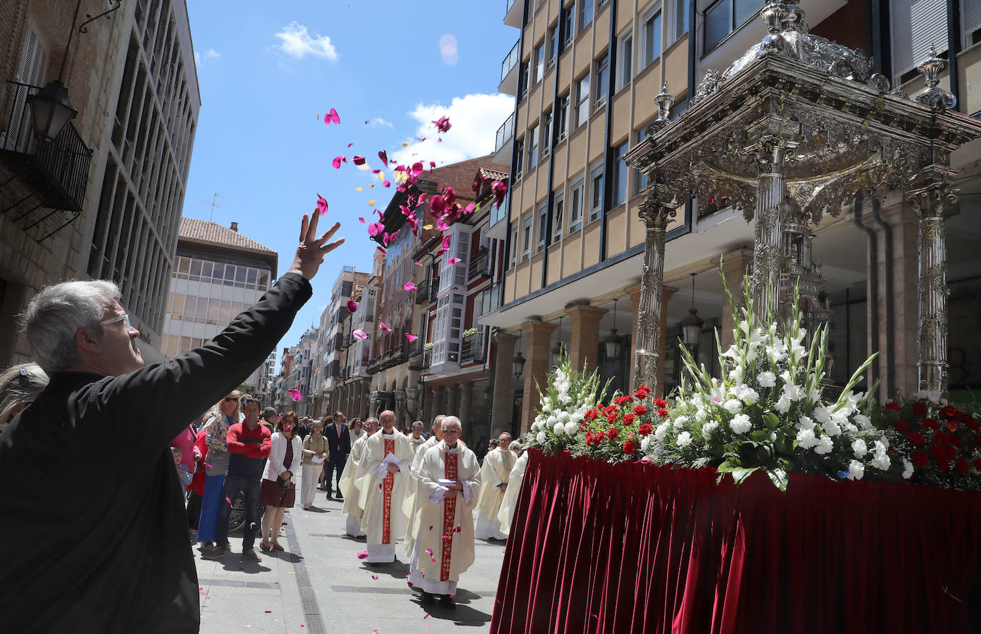 Procesión del Corpus Christi en Palencia