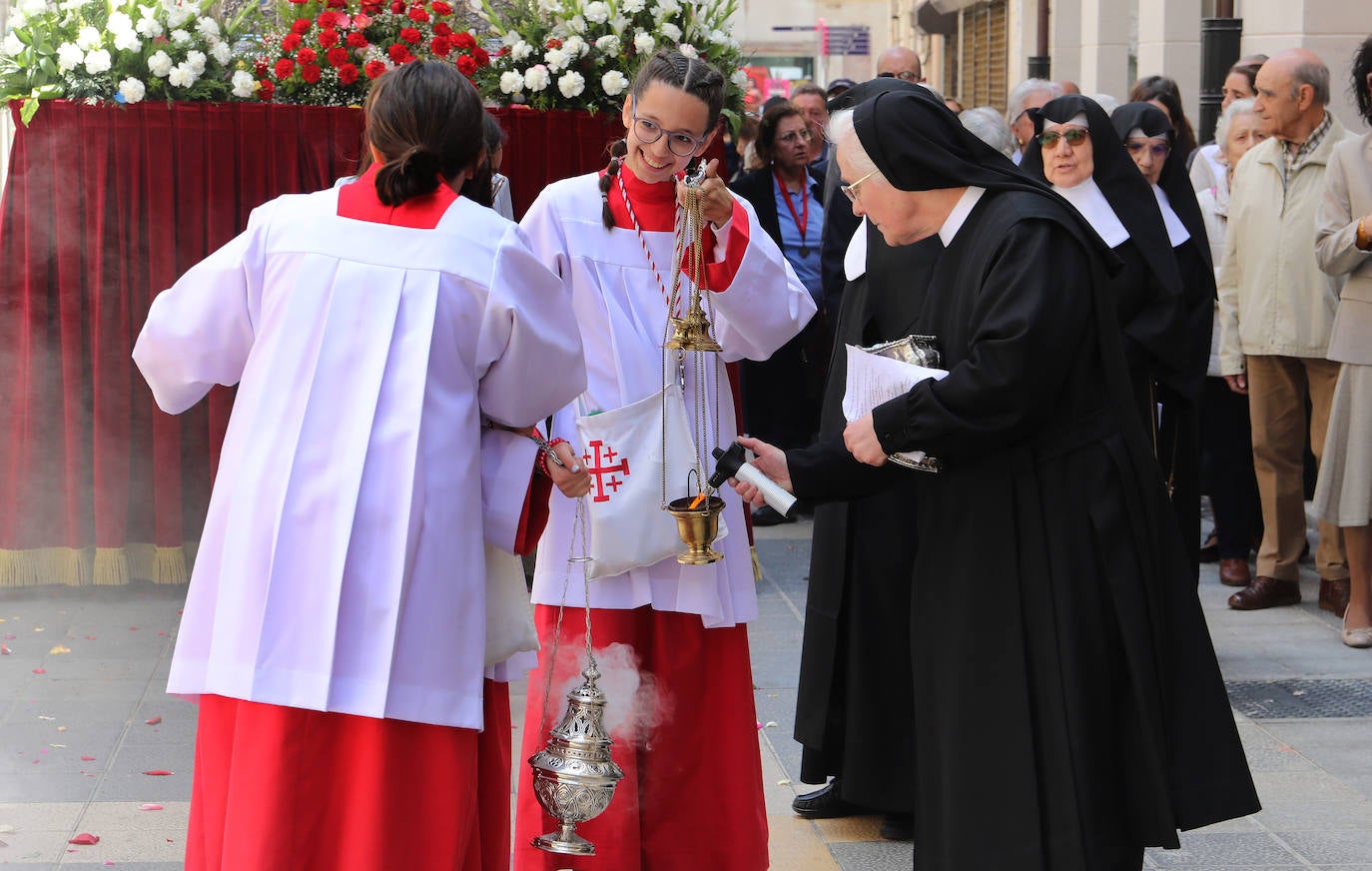 Procesión del Corpus Christi en Palencia