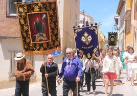 Procesión del Corpus en Baltanás.