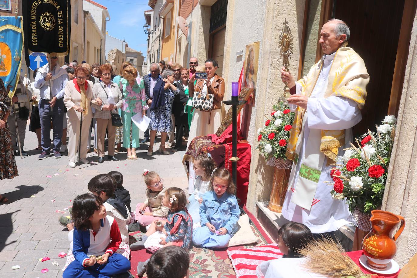 Día del Corpus en la provincia de Palencia