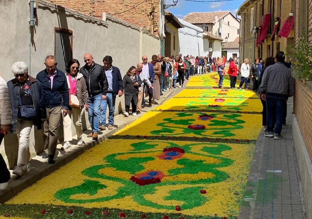 Día del Corpus en la provincia de Palencia