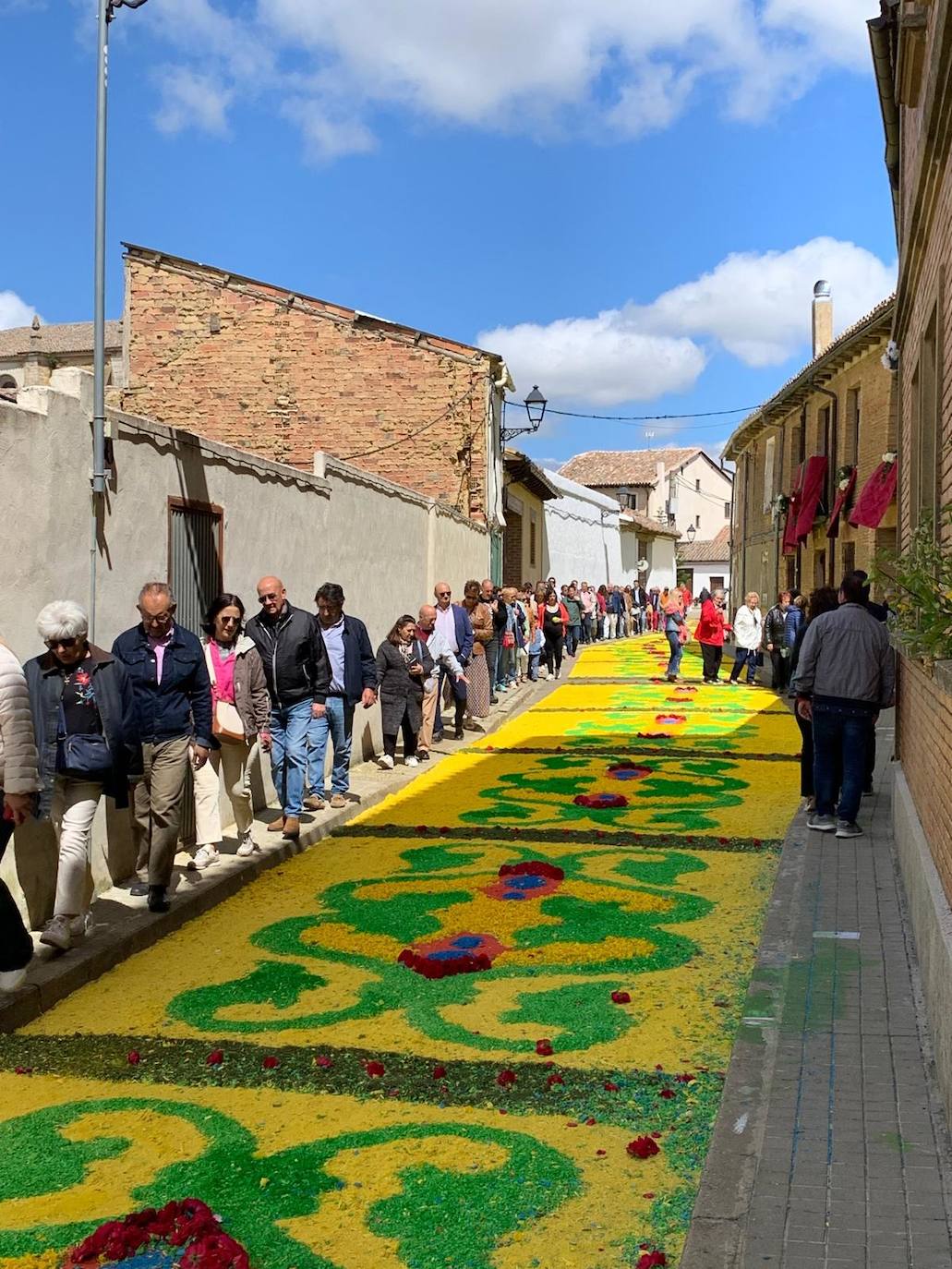 Día del Corpus en la provincia de Palencia