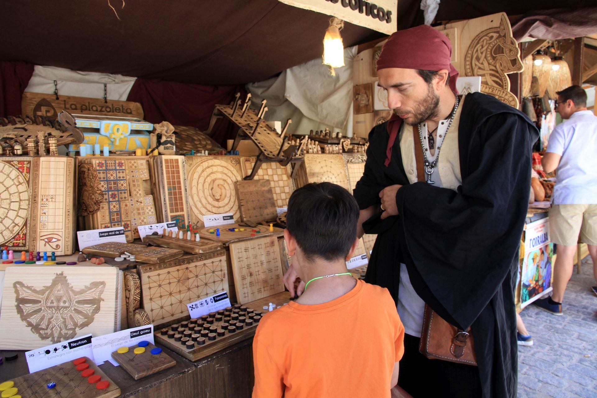 El Mercado Barroco de La Granja, en imágenes