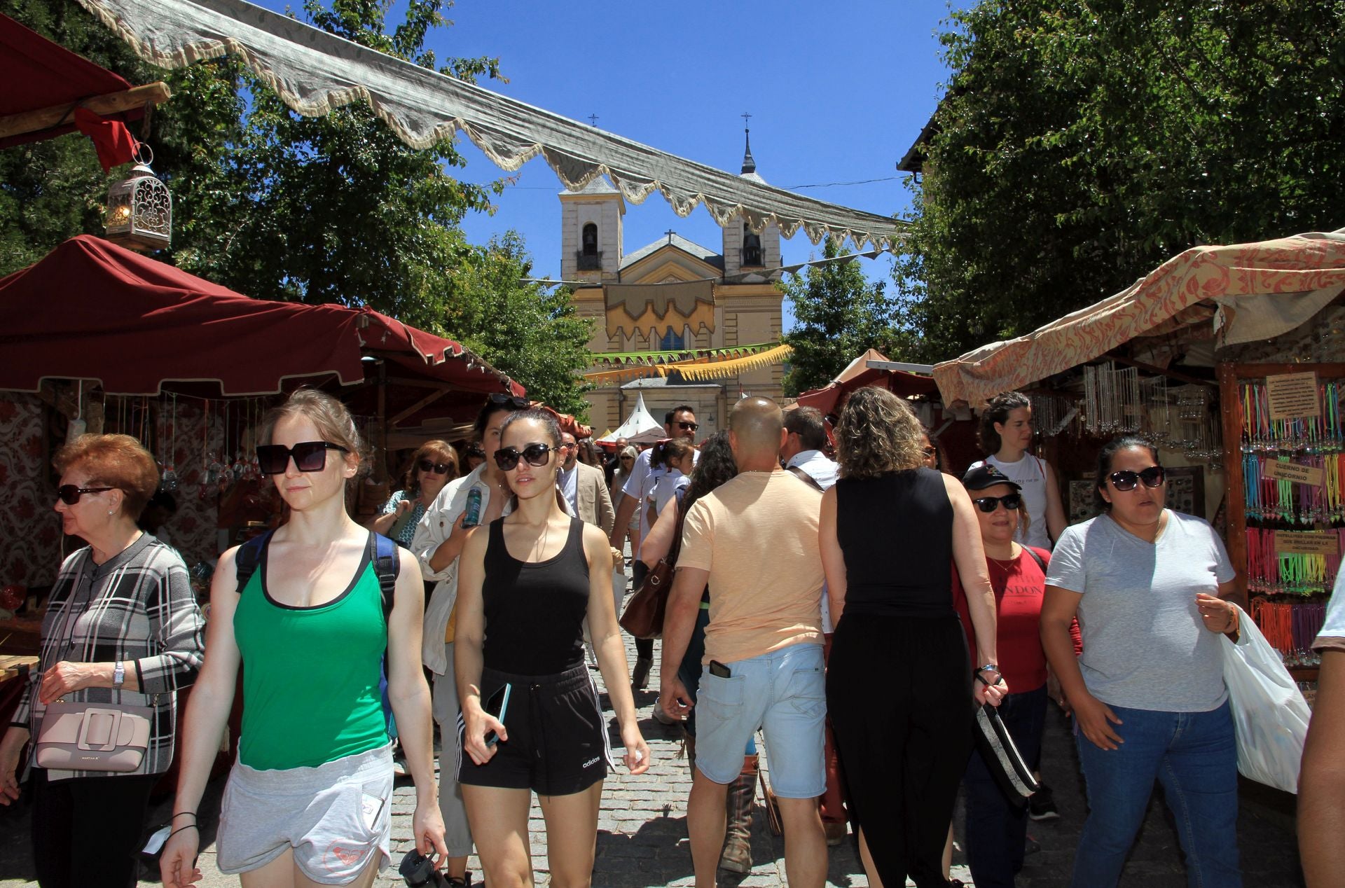 El Mercado Barroco de La Granja, en imágenes