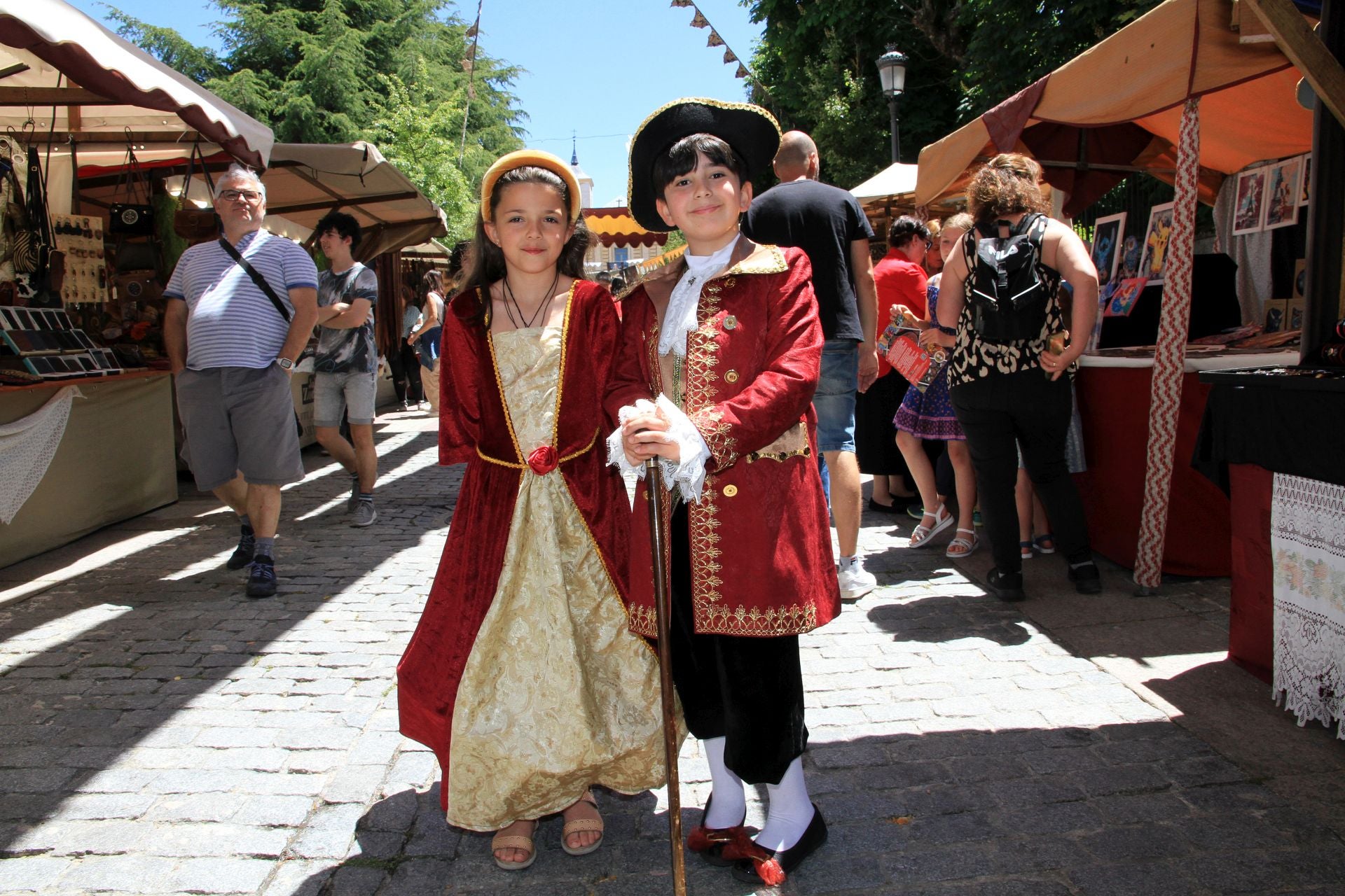 El Mercado Barroco de La Granja, en imágenes