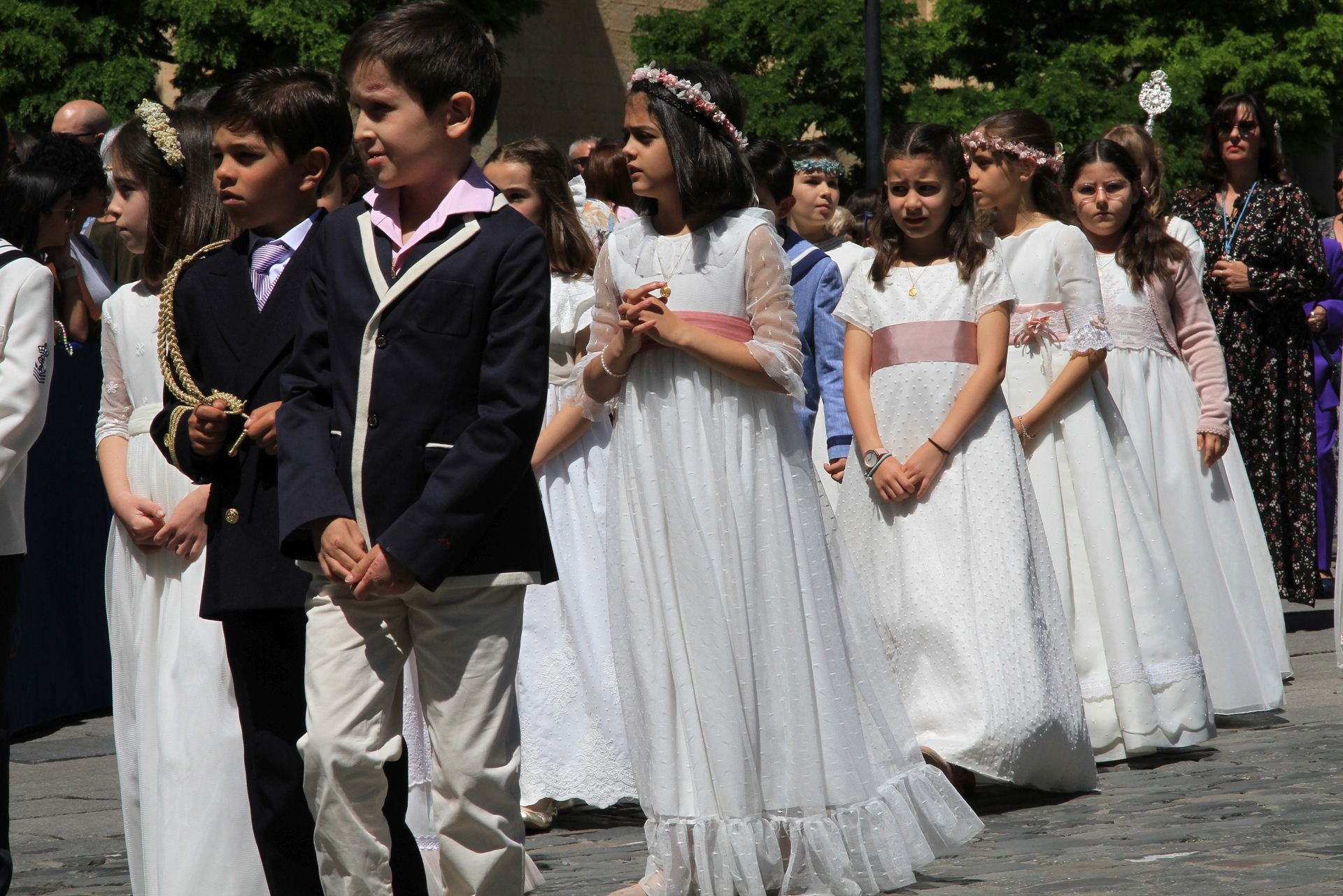 La procesión del Corpus Christi de Segovia, en imágenes